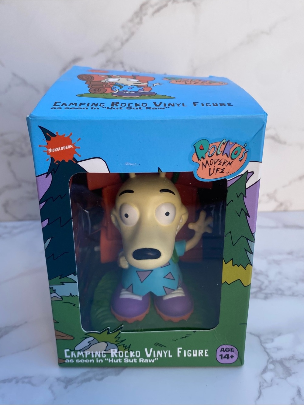 The Nick Box Exclusive; Rocko’s Modern Life, Camping Rocko Vinyl Figure 2018